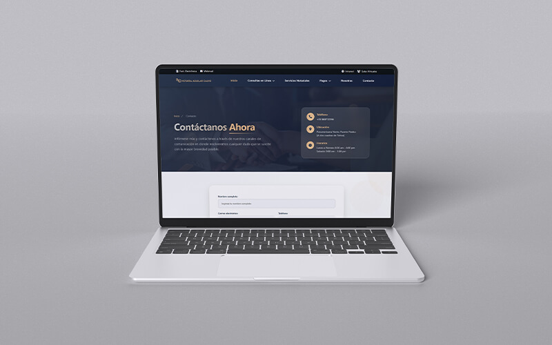 Consultas en Línea Notaría Aguilar