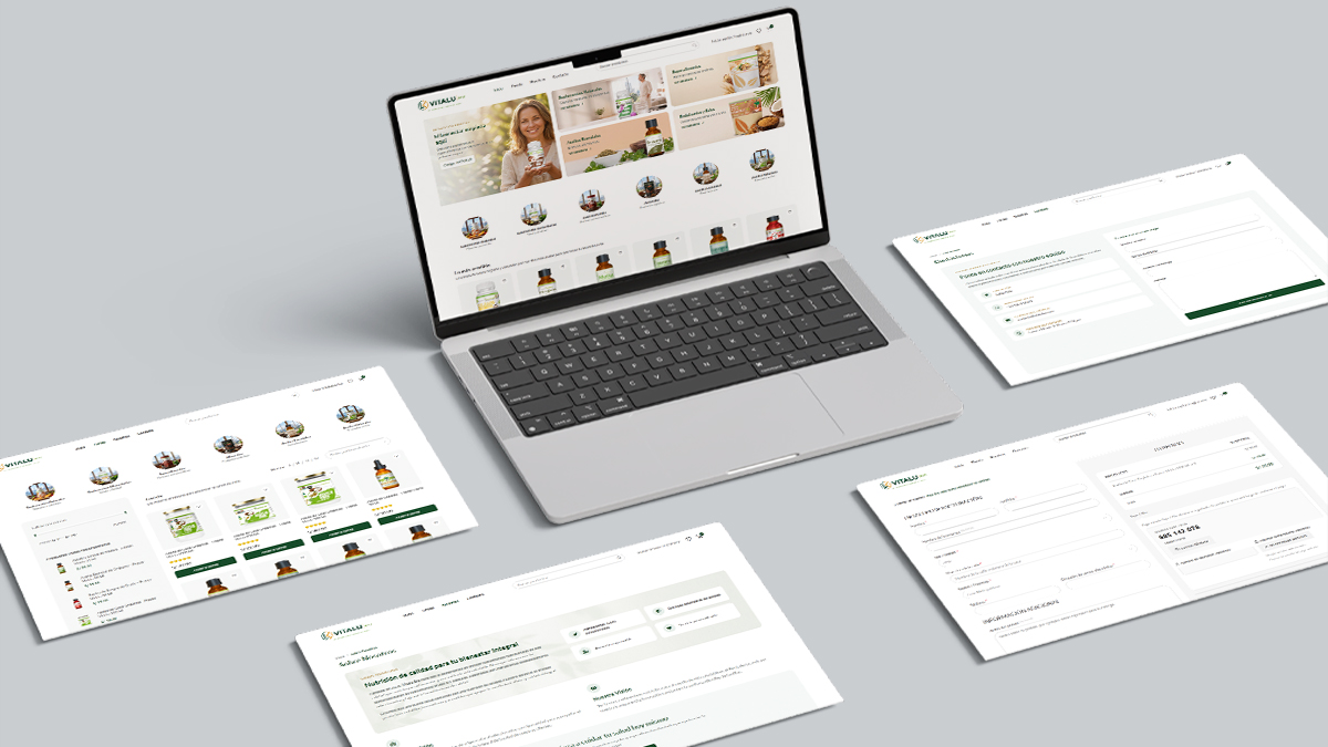 VitaluBio E-commerce